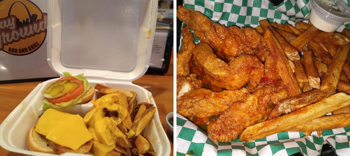 Playground Bar & Grill Menu